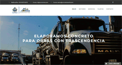 Desktop Screenshot of concretoslasilla.com