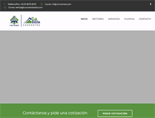 Tablet Screenshot of concretoslasilla.com